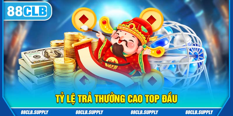 Xổ số 88CLB được thiết kế đẹp mắt thân thiện với người chơi